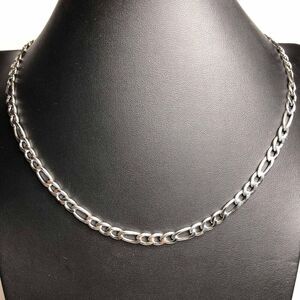 2017 Chisel stainless steel Figaro unisex curb link stainless steel necklace 19"